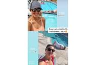 Amanda Balionis' Instagram Story
